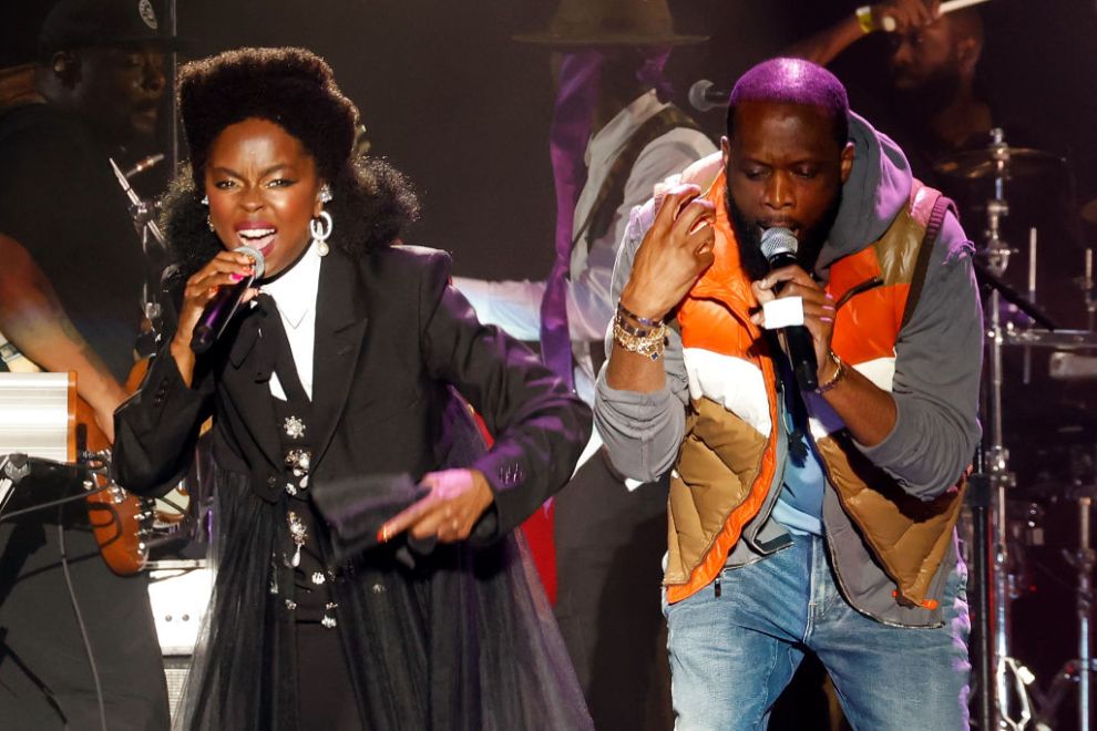 Lauryn Hill and Pras Michel of The Fugees perform during the 2023 The Roots Picnic at The Mann on June 03, 2023 in Philadelphia, Pennsylvania.