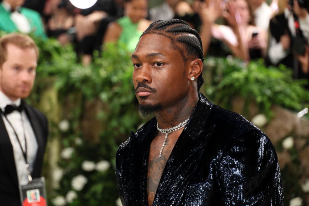 Stefon Diggs attends The 2024 Met Gala Celebrating "Sleeping Beauties: Reawakening Fashion" at The Metropolitan Museum of Art on May 06, 2024 in New York City.