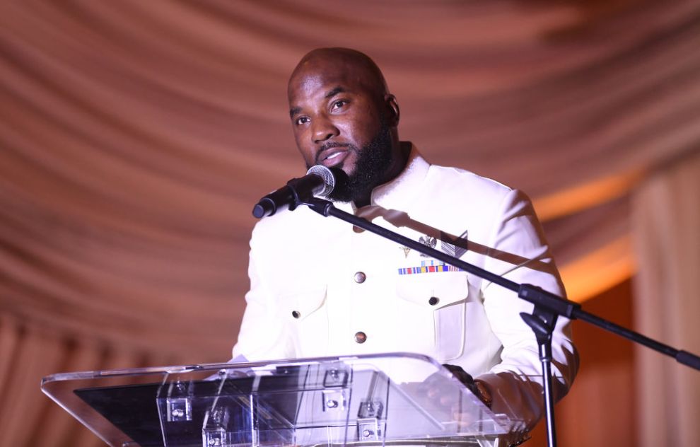 Jeezy speaks onstage during the 4th Annual Sno Ball Gala at Flourish Atlanta on October 03, 2024 in Atlanta, Georgia.