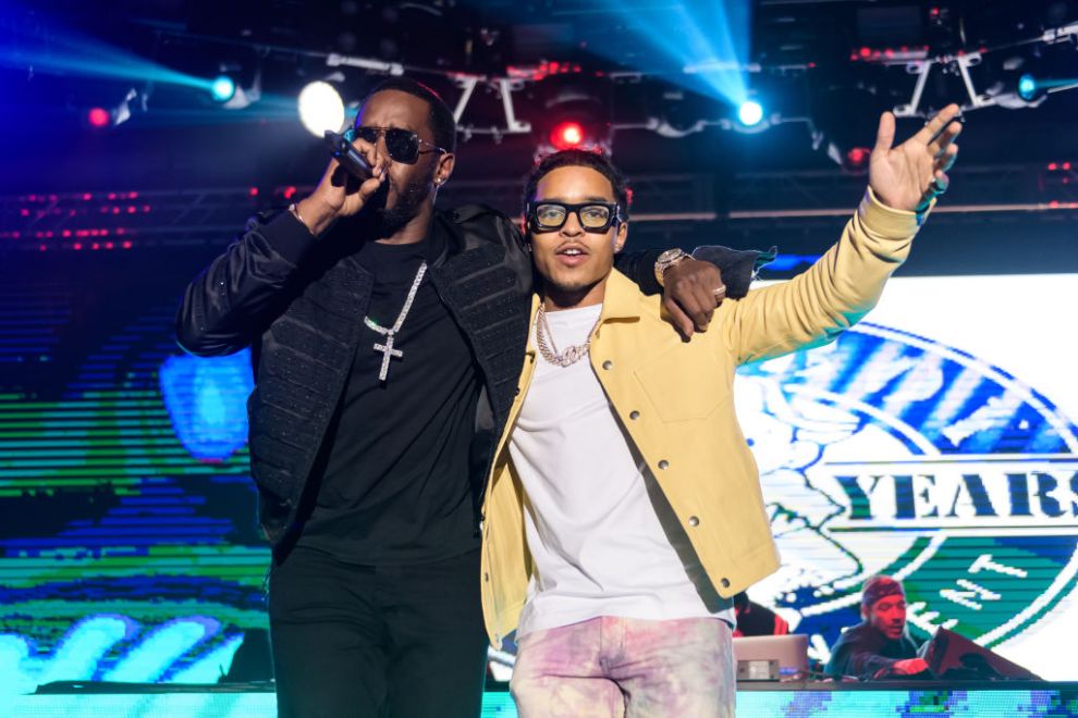 Sean "Diddy" Combs and Justin Combs perform onstage during Shaq's Fun House at Mana Wynwood Convention Center on January 31, 2020 in Miami, Florida.